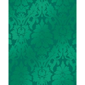 Gift Wrap (24"x100') EMERALD DAMASK